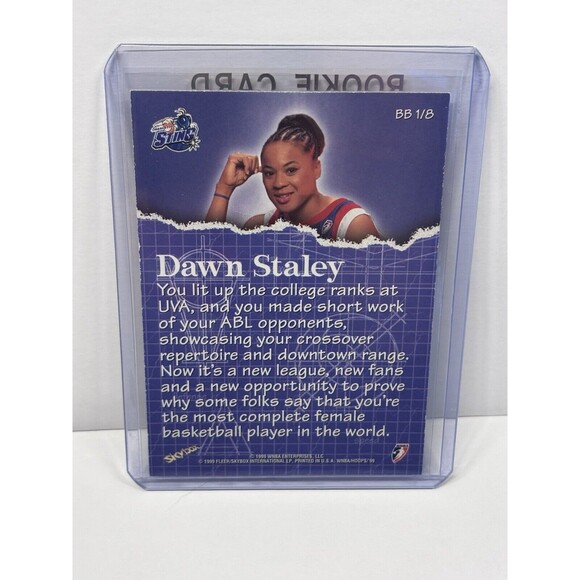Dawn Staley Skybox Rookie Prospect RC Card 1999 South Carolina Gamecocks WNBA - Picture 2 of 2
